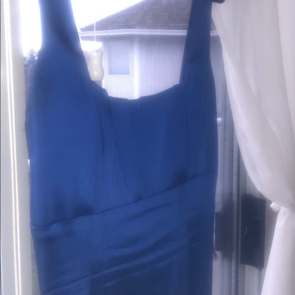 Blue dress